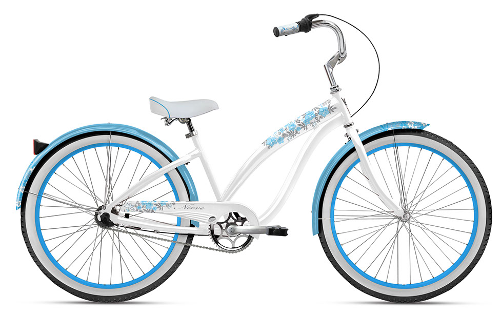 Nirve® Bicycles Lahaina 3Speed Beach Cruiser